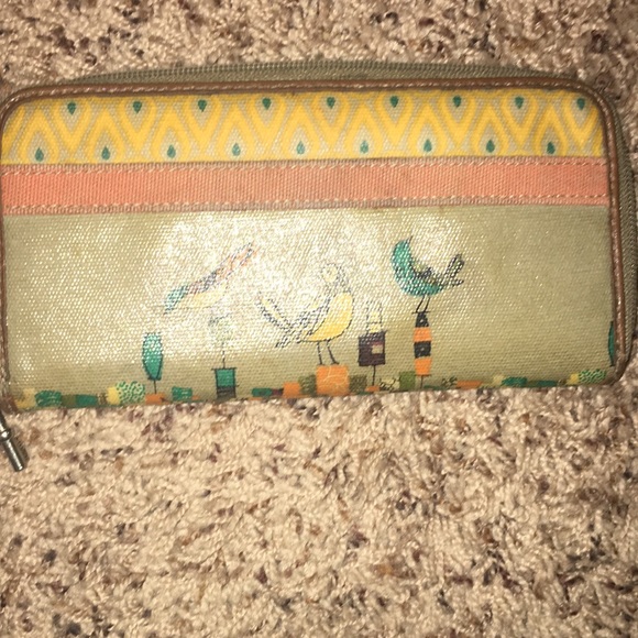 Fossil bird hippie wallet - Picture 6 of 8